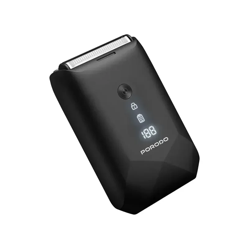 Porodo Lifestyle Dual-Blade Pocket Shaver Black