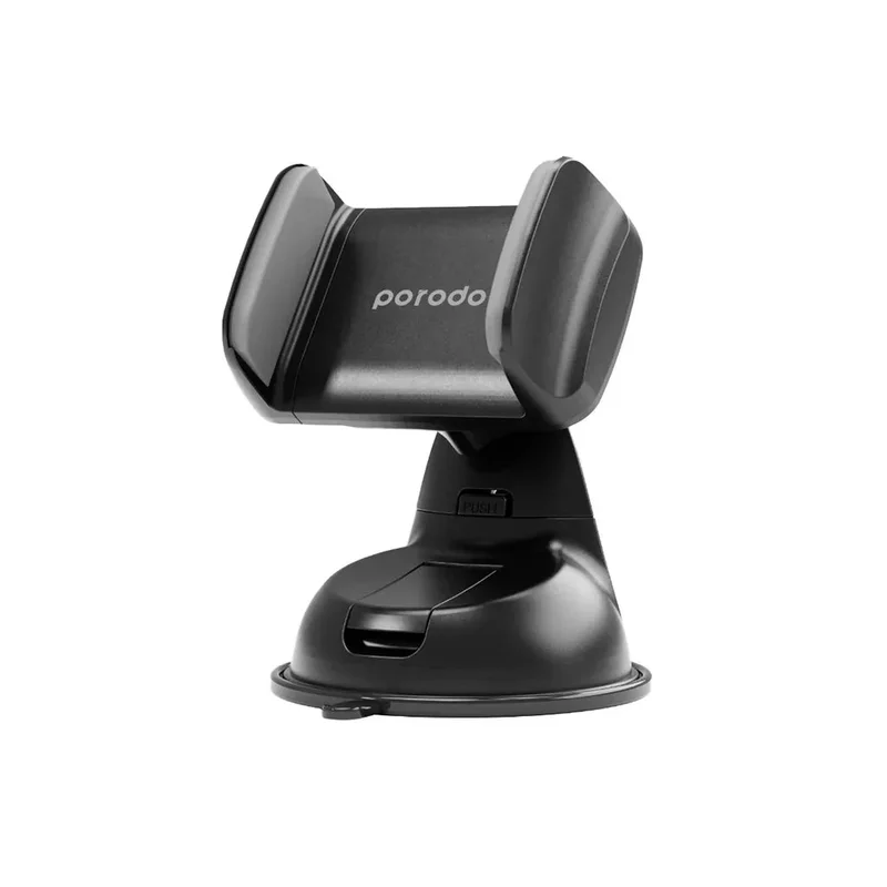 Porodo Universal Clamp Phone Mount Black