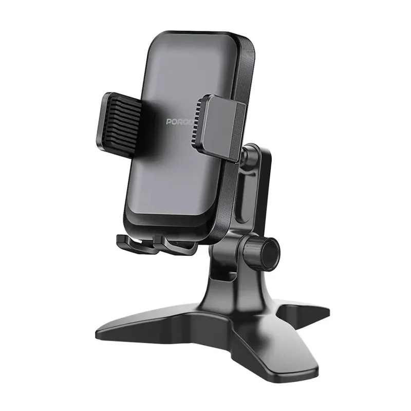 Porodo Multi-Angle Desk Phone Holder Black